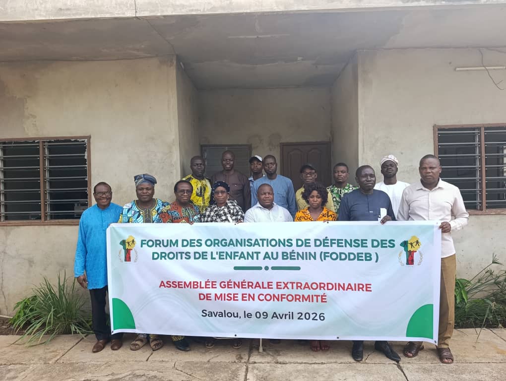 Assemblée Générale Extraordinaire FODDEB — Savalou, 09 Avril 2026
